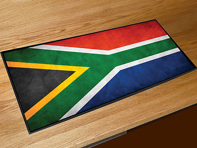 South African Flagge Barmatte Hausbar Zähler Matte Kneipen Clubs & Cocktail Bars