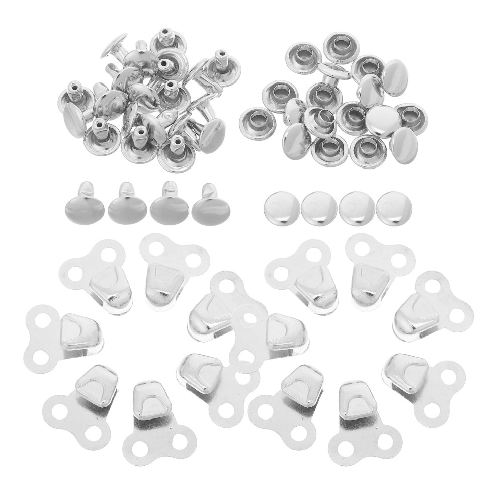 APL Set 10 Fibbia per Scarpe da Escursionismo Stivali Occhielli Kit Riparazione Gancio Decorativo in Pizzo