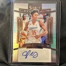 2024 Panini Select WNBA - Signatures Angel McCoughtry #SG-AM (AU)