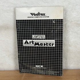 Vintage Vectrex Gaming System Art Master Game Bundle With Manual - Tested, Works