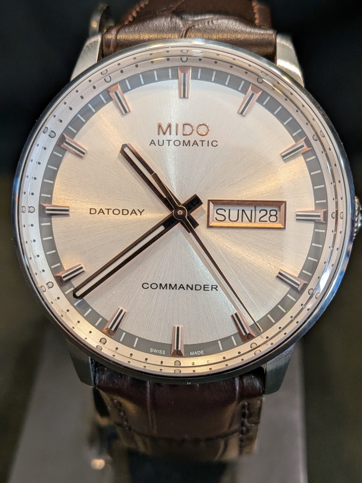 MIDO Commander II Automatic Silver Dial Men's Wat… - image 1