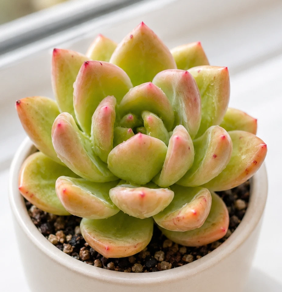 succulent purple Echeveria Perle von Nurnberg: Purple, Pink Succulent - Pet-friendly Plant  for Cats & Dogs - (3.5") - Drought Tolerant Succulents