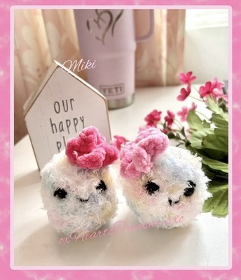 BEST BUDDIES, Cute HANDMADE Crochet Amigurumi Plush Friends, Bff, Rainbow Plush