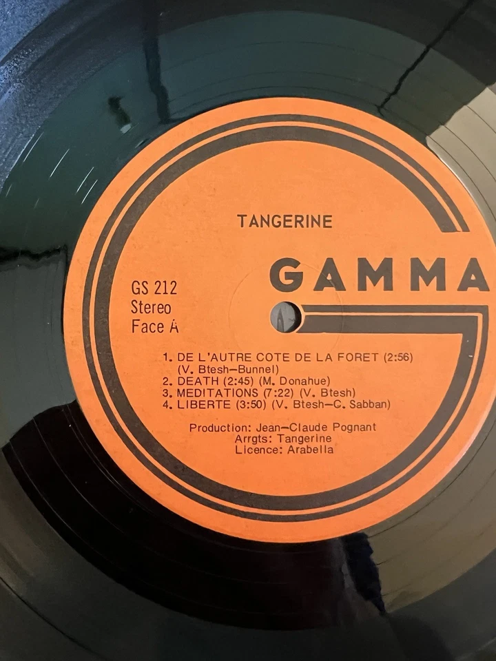 Tangerine De L'Autre Coté De La Fôret 1975 Prog Folk Psych LP Canada NM - Image 4 of 4