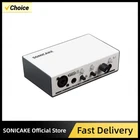 Sonic Cube II Dual-Channel Professional Audio Interface with High Quality Analog