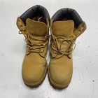 Timberland 6-Inch Premium Wheat Waterproof Nubuck Boots Junior Size 5.5 M — photo 5