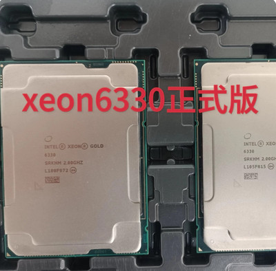 Intel Xeon Gold 6330 Intel Server CPU.