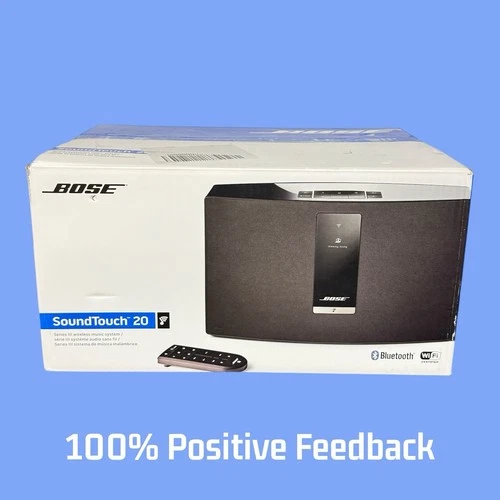 ✅ New, Open Box Bose SoundTouch 20 Series III, Black - Latest Version