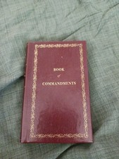 Leather Book of Commandments LDS Mormon