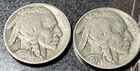 2 Gems 1924 and 1937-s Buffalo Nickels