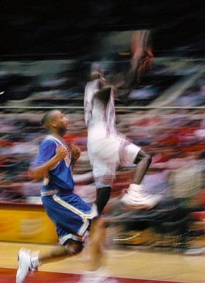 Brevin Knight Stanford Cardinal plays in a Pac 10 college basketba- Old Photo 2