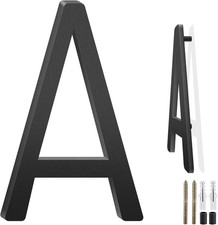5 Inch Floating Aluminum House Numbers, Modern Metal Letters, House Address Numb