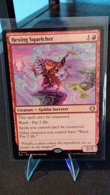 Hexing Squelcher MTG - Near Mint -Lorwyn Eclipsed Rare Creature Goblin  