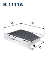 Filtron K 1111A Filter FüR Innenraumluft FüR Audi, Seat, Skoda, VW