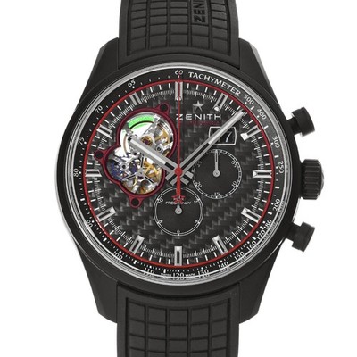 ZENITH Chronomaster El Primero Brit 24.2160.4063/28.R515 Black carbon WATCH ...