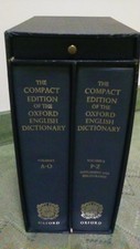 The Compact Edition of the Oxford English Dic...