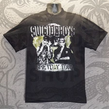 $UICIDEBOYS Official Grey Day 2025 Tour Date/City Back T-Shirt