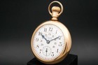Elgin Grade 240 B W Raymond 18s 19j Pocket Watch w/ Unique Private Label Dial — photo 2