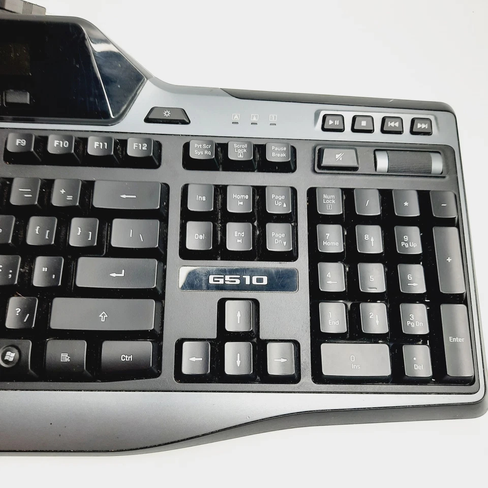 Logitech G510 Gaming Keyboard USB Wired Tested And Working - image 2 of 4
