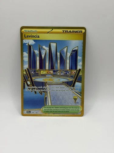 Levincia 244/182 Hyper Rare Destined Rivals Pokemon Card- NM
