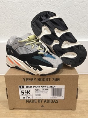 Adidas Yeezy Boost 700 Wave Runner FU8961 Infant Baby Shoes Sneakers sz 5.5K