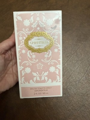 Chantilly Eau De Toilette Spray Perfume 2 Fl Oz 60 mL Vintage New in Box