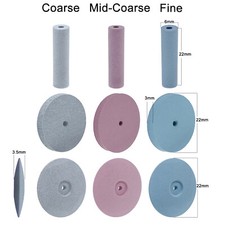 Dental Lab Silicone Rubber Polishing Wheels/ discs/ Pillar Polishers HP 2.35mm