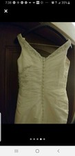 Wedding dress size 6 pre owned