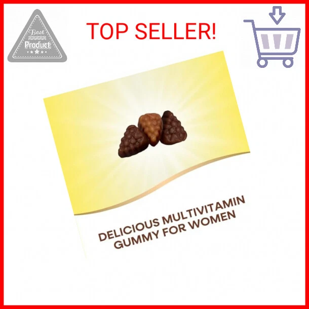 Nature’s Way Alive! Multivitamínico gomoso premium para mujer, apoya metabolitos energéticos Foto 2 de 2