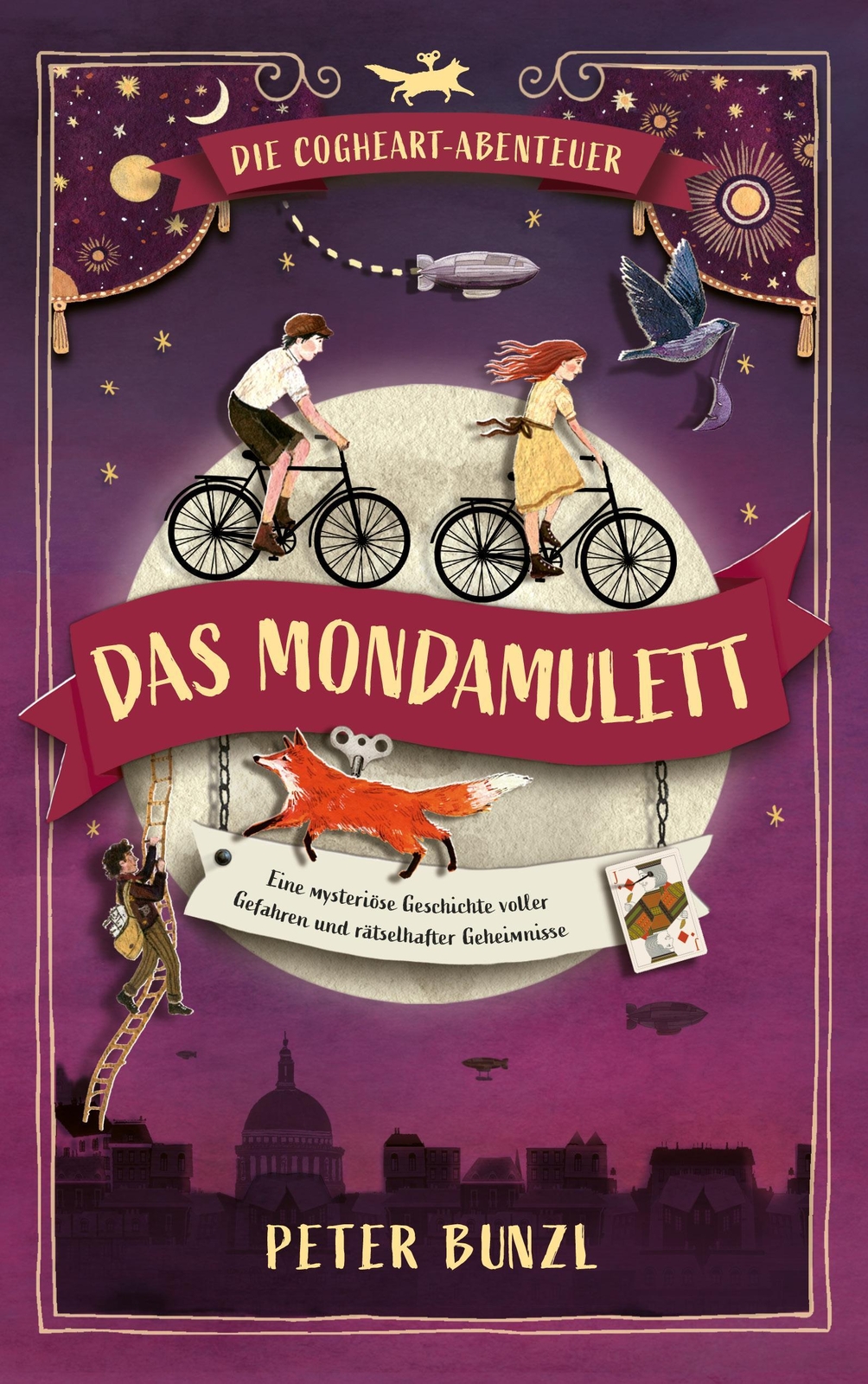 Thumbnail - Peter Bunzl Die Cogheart-abenteuer: Das Mondamulett 9783957612076