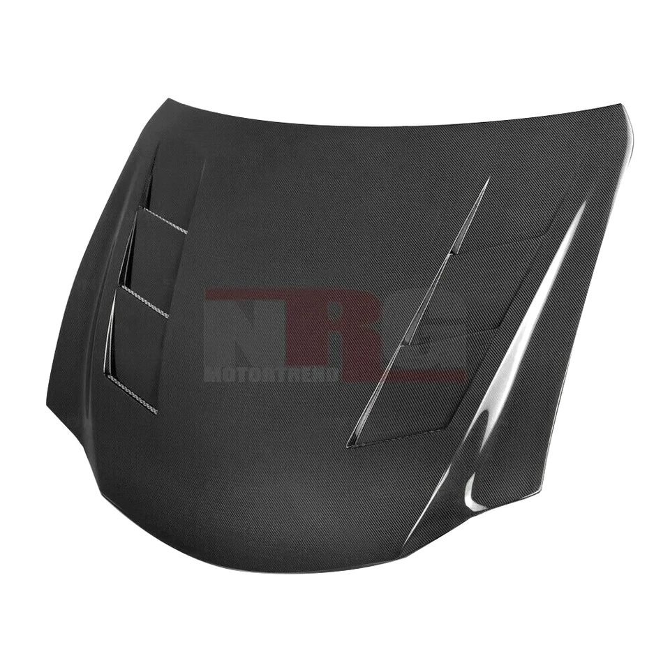 Capó de fibra de carbono ventilado estilo para Lexus RC200t RC300 RC350 TS 2015-2024 RC Foto 3 de 4