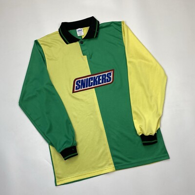 サッカーWorld Cup USA 94 SNICKERS ユニフォーム RARE Snickers Vintage 1994 World Cup USA #3 Jersey Soccer Football