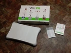 Nintendo Wii Fit Balance Board In Box & Wii Fit Game *TESTED GUC*