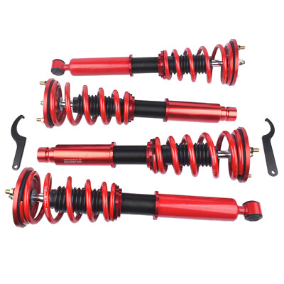 Set of 4 Coilover Shocks Front Rear for Mitsubishi Eclipse, Galant  1995-1998