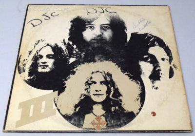IS vol.3 愛 1978 Led Zeppelin Three 3 Atlantic SD7201 BB/AA GF Wheel Do What Thou