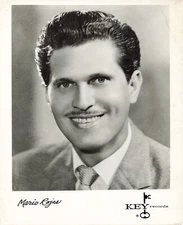 Mario Rojas Photo 8x10 Key Records Media Portrait Music Agency  *P58b