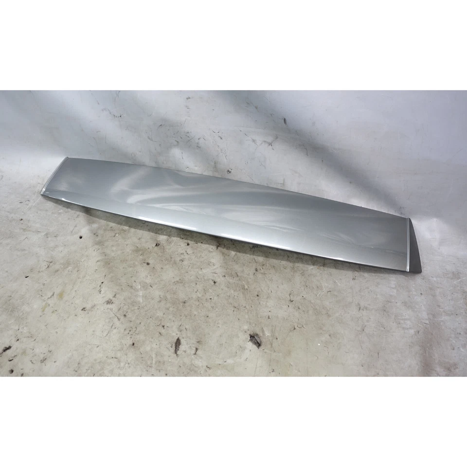 06-10 BMW E61 5-Series Touring Wagon Factory Rear Trunk Spoiler Wing Grey OEM - Image 3 of 4