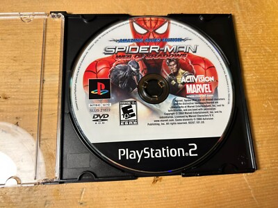 Spider-Man: Web of Shadows -- Amazing Allies Edition (PS2, 2008) Disc Only