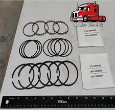 0.030" PISTON RING SET for Tu-Flo 550/750. PAI# DRS-4055-030 Ref.# Bendix 107642