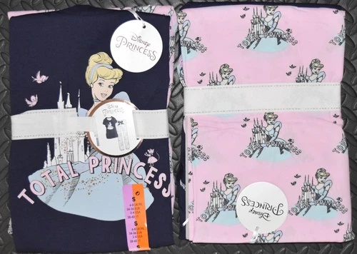 TOTAL PRINCESS PJ DISNEY SET PRIMARK PYJAMAS Sizes 4 to 8