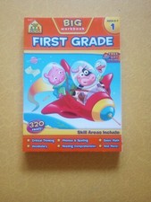2014 School Zone - Big First Grade Workbook - 320 Pages, Ages 6 to 7, 1st Grade