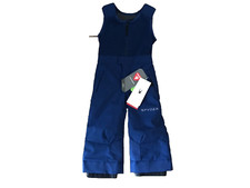 SPYDER Blue MINI EXPEDITION Room to Grow Winter Bib Snow PANTS Boys Size 3T NEW