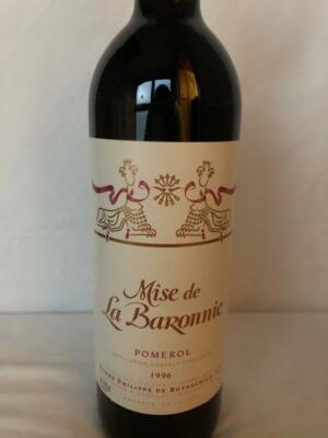 Baron Philippe de Rothschild Mise de La Baronnie Pomerol 1996 0,75l