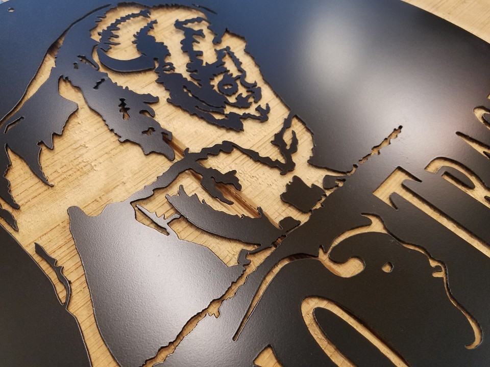Buffalo Trace Bourbon Metal Wall Art Plasma Cut Home Decor Gift Idea | eBay