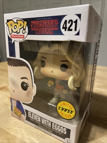 Netflix Stranger Things Eleven With Eggos Chase #421 Funko Pop C7