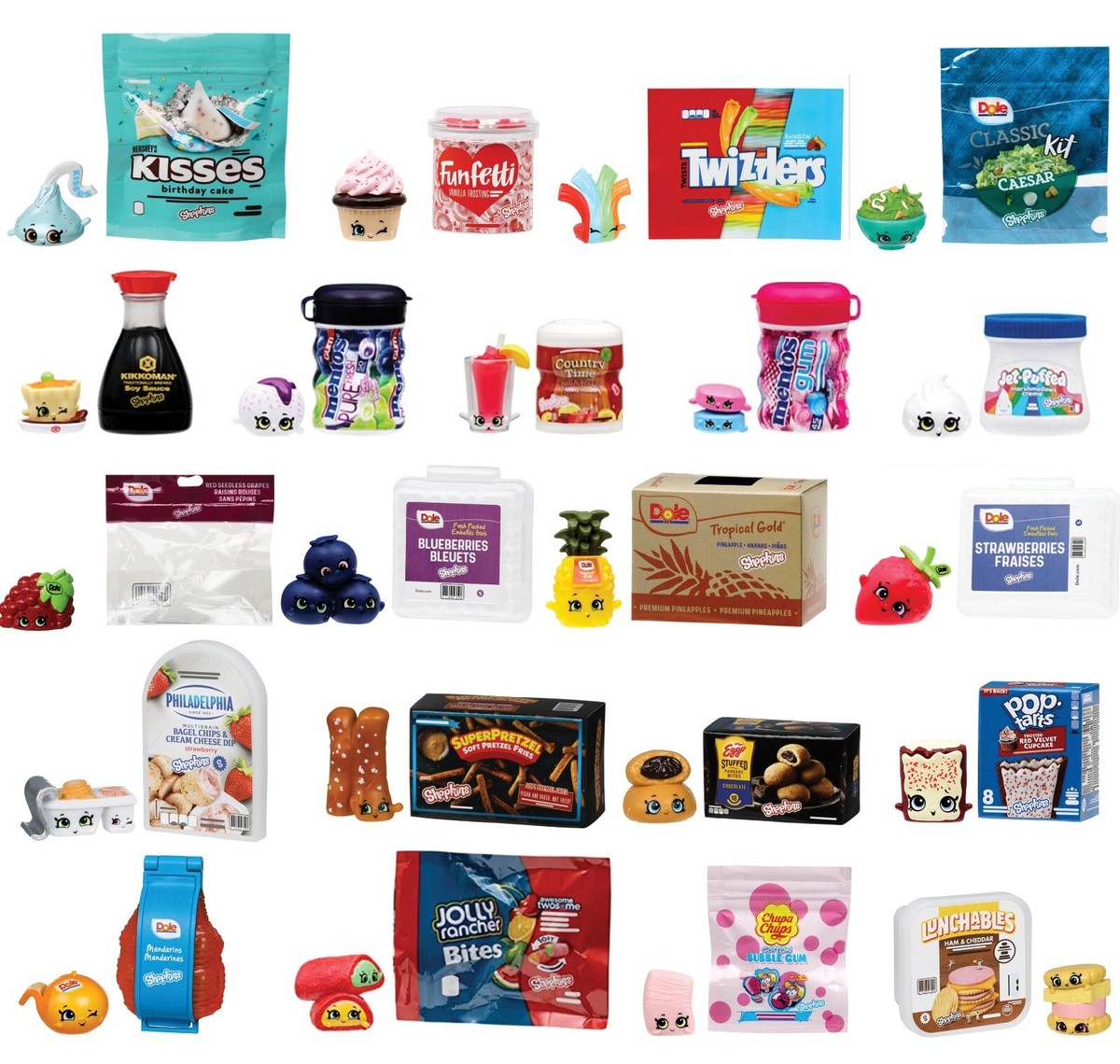Shopkins Real Littles Icy Treats Collection review - the  Shopkins real littles display picture 1