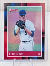 2022 Donruss Holo Red #232 Brady Singer RETRO