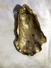 Decorative Oyster Shell Trinket Jewelry Dish, Bridal Shower, Wedding Gift Favor