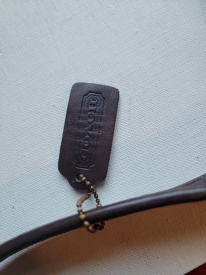 Vintage Coach Ergo Compartment Bucket 9047 Ink Shoulder Bag