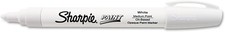 Sanford 35558 Sharpie Oil-Based Paint Marker, 1 Count Pack of 1 , White